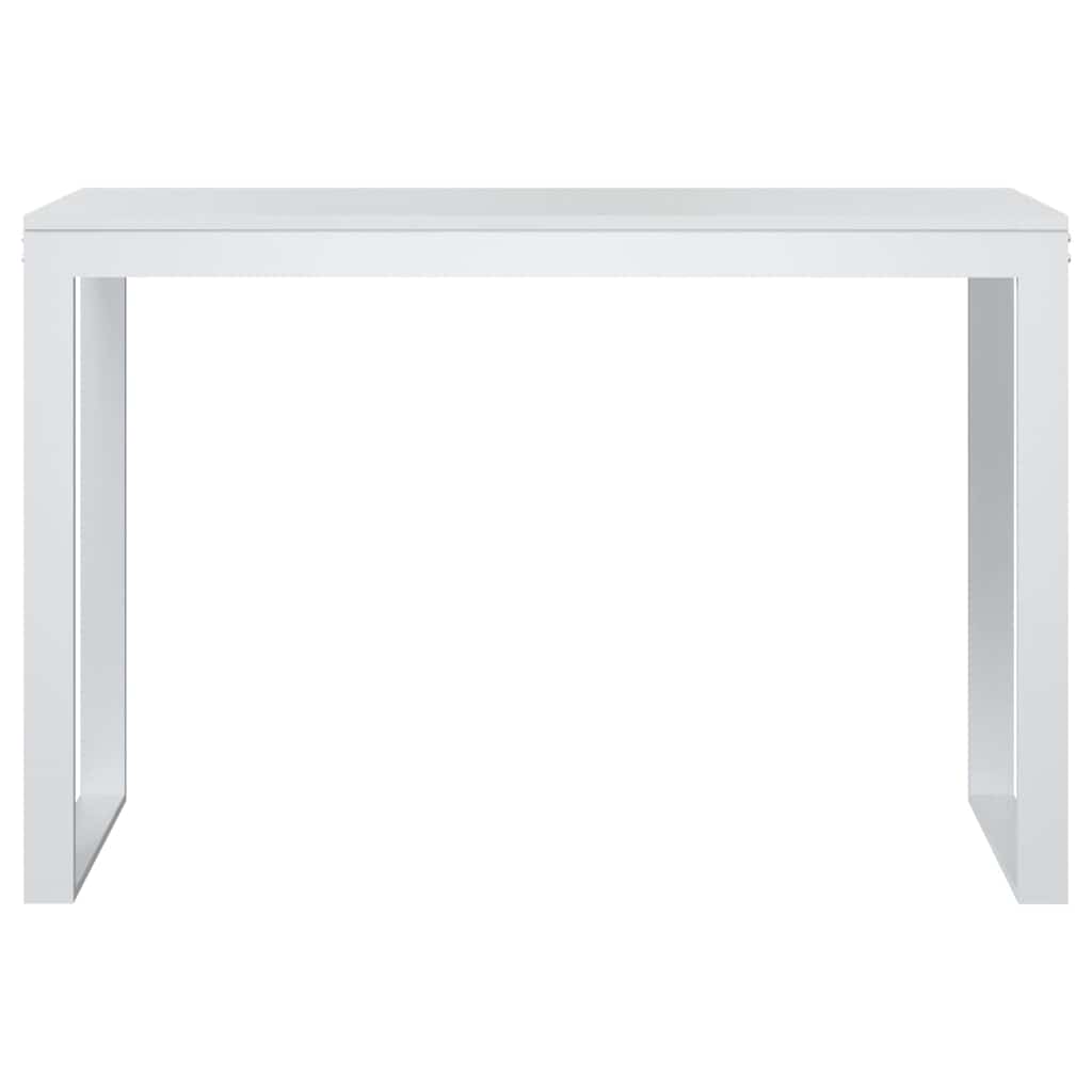Computer Desk 110x60x73 cm Engineered Wood White