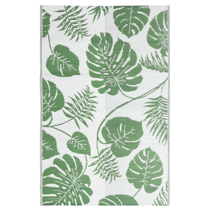 Outdoor Rug Green 190x290 cm PP