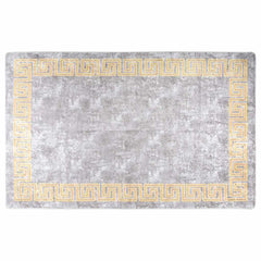 vidaXL Rug | Grey | 100% Polyester | 160x230 cm | Area Rug | Rectangular 1