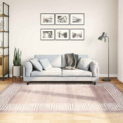 vidaXL Rug | Beige | 100% Polyester | Large | Rug | Rectangular | Trendy 1
