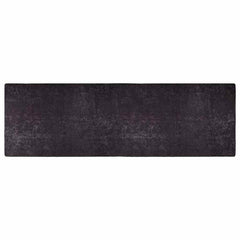 vidaXL Rug | Anthracite | 100% Polyester | 80 x 300 cm | Rug | Rectangular 2