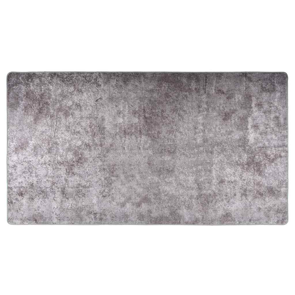 337962 vidaXL Rug Washable 190x300 cm Grey 2