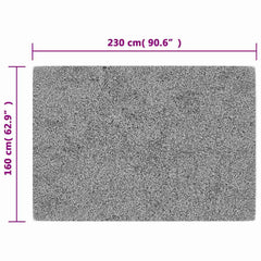 vidaXL Rug | Multicolour | 100% Polyester | 160x230 cm | Area Rug | Rectangular 6
