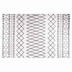 vidaXL Rug | Black and white | 100% Polyester, PVC backing | 160x230 cm 1