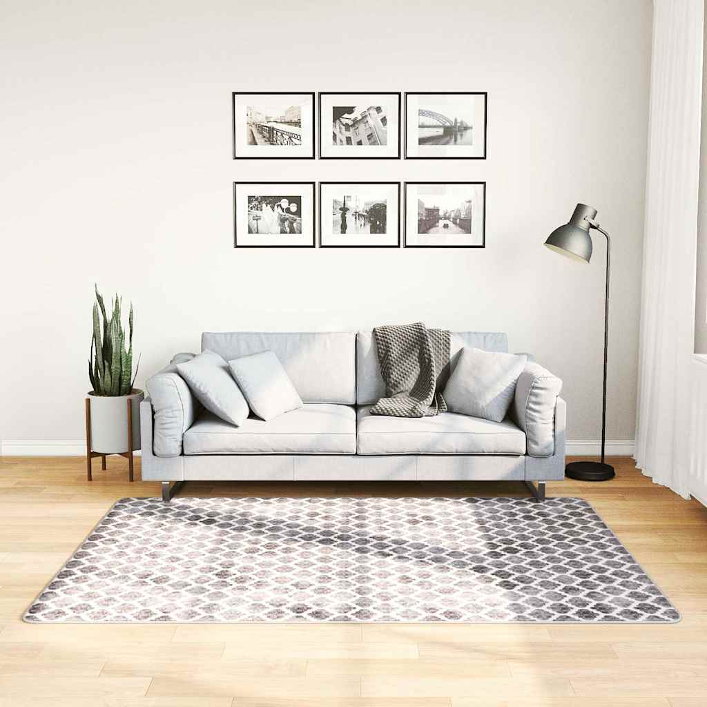 vidaXL Rug | Multicolour | 100% Polyester | 120x180 cm | Area Rug | Rectangular 1