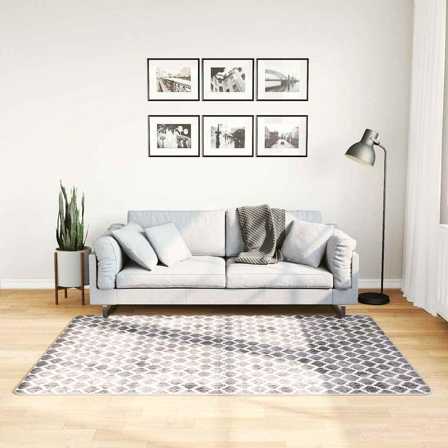 vidaXL Rug | Multicolour | 100% Polyester | 120x180 cm | Area Rug | Rectangular 1