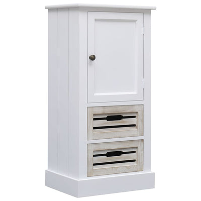 5 Piece Bathroom Furniture Set Solid Wood White