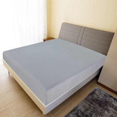vidaXL Jersey Fitted Sheets 2 pcs Grey 180x200 cm Cotton 1