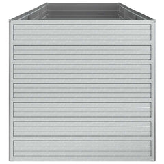 vidaXL Garden Raised Bed | Silver | Galvanised Steel | Large | Garden Raised Bed 5