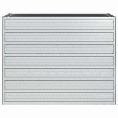 vidaXL Garden Raised Bed | Silver | Galvanized steel | 100 x 40 x 77 cm 4