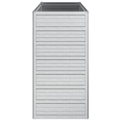 vidaXL Garden Raised Bed | Silver | Galvanized steel | 100 x 40 x 77 cm 5