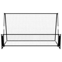 vidaXL 2 in 1 Soccer Rebounder Football Goal 202x104x120 cm Steel 3