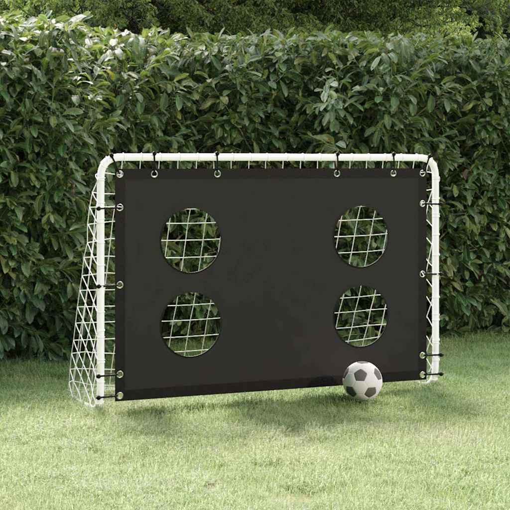 vidaXL Soccer Goal Training Net Steel 184x61x122 cm 1