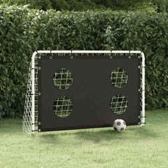 vidaXL Soccer Goal Training Net Steel 184x61x122 cm 1
