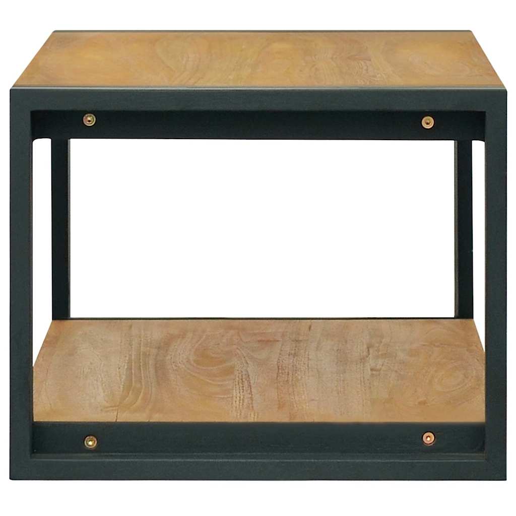 vidaXL Bathroom Cabinet | Natural Teak | Solid Teak Wood | 90 x 45 x 35 cm 3