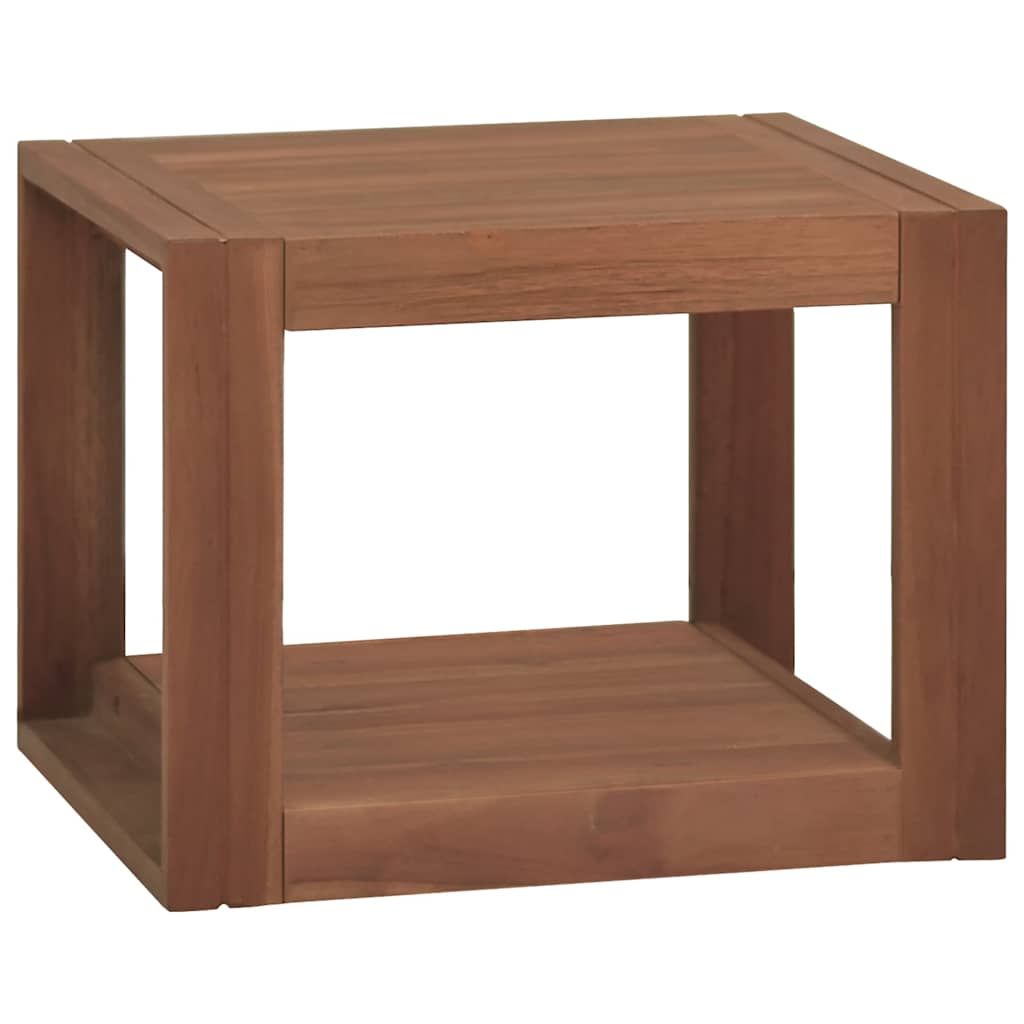 vidaXL Bathroom Cabinet | Natural Wood | Solid Teak Wood | Medium | Modern 1