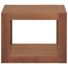 vidaXL Bathroom Cabinet | Natural Wood | Solid Teak Wood | Medium | Modern 2