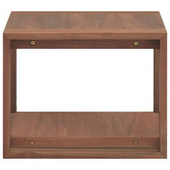vidaXL Bathroom Cabinet | Natural Wood | Solid Teak Wood | Medium | Modern 3