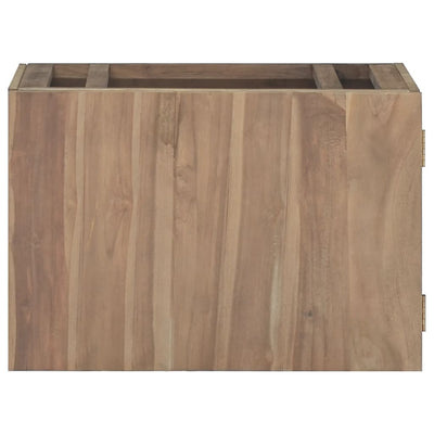 Wall-mounted Bathroom Cabinet 60x39x40 cm Solid Wood Teak