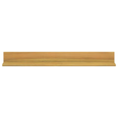 vidaXL Wall Shelves 2 pcs 90x10x10 cm Solid Wood Teak 3