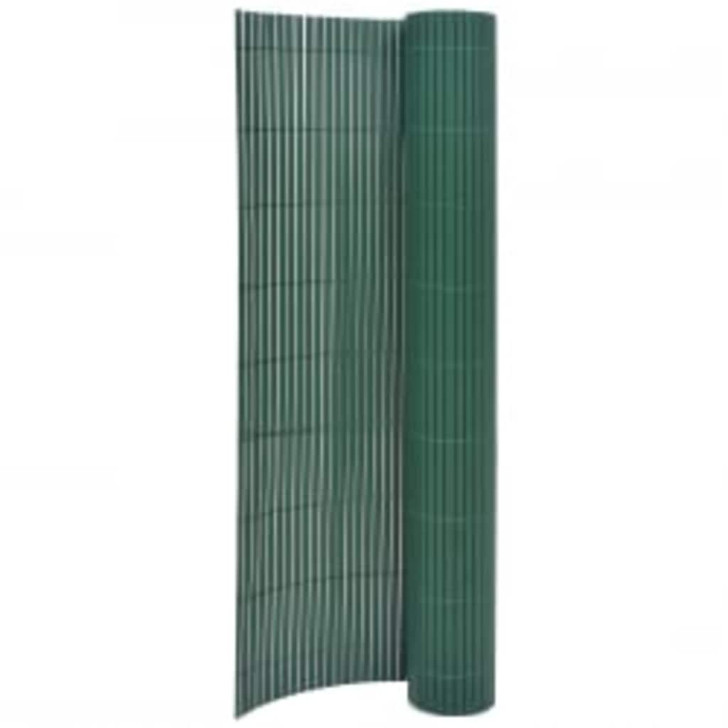 vidaXL Double-Sided Garden Fence 110x400 cm Green 1