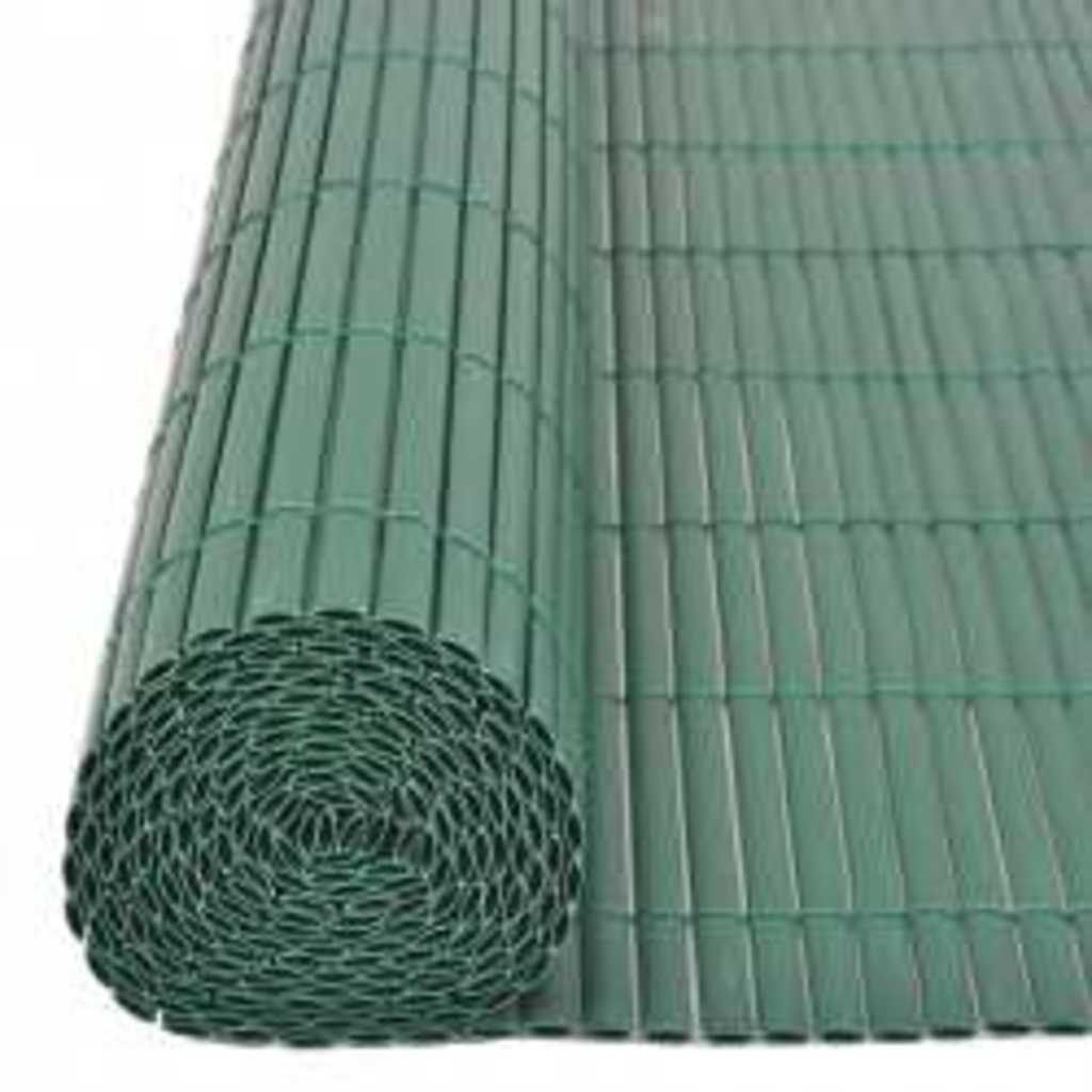 vidaXL Double-Sided Garden Fence 110x400 cm Green 4