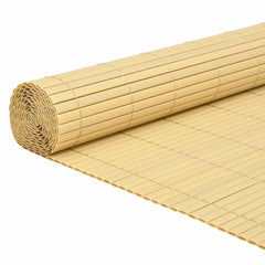 vidaXL Double-Sided Garden Fence 110x400 cm Yellow 3