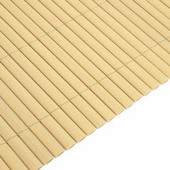 vidaXL Double-Sided Garden Fence 110x400 cm Yellow 4