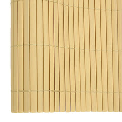vidaXL Double-Sided Garden Fence 110x400 cm Yellow 5
