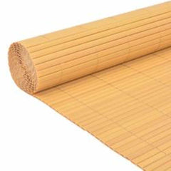 317163 vidaXL Double-Sided Garden Fence 110x500 cm Yellow 3