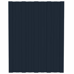vidaXL Roof Panel 12 pcs Anthracite 60 x 45 cm Galvanised steel 3
