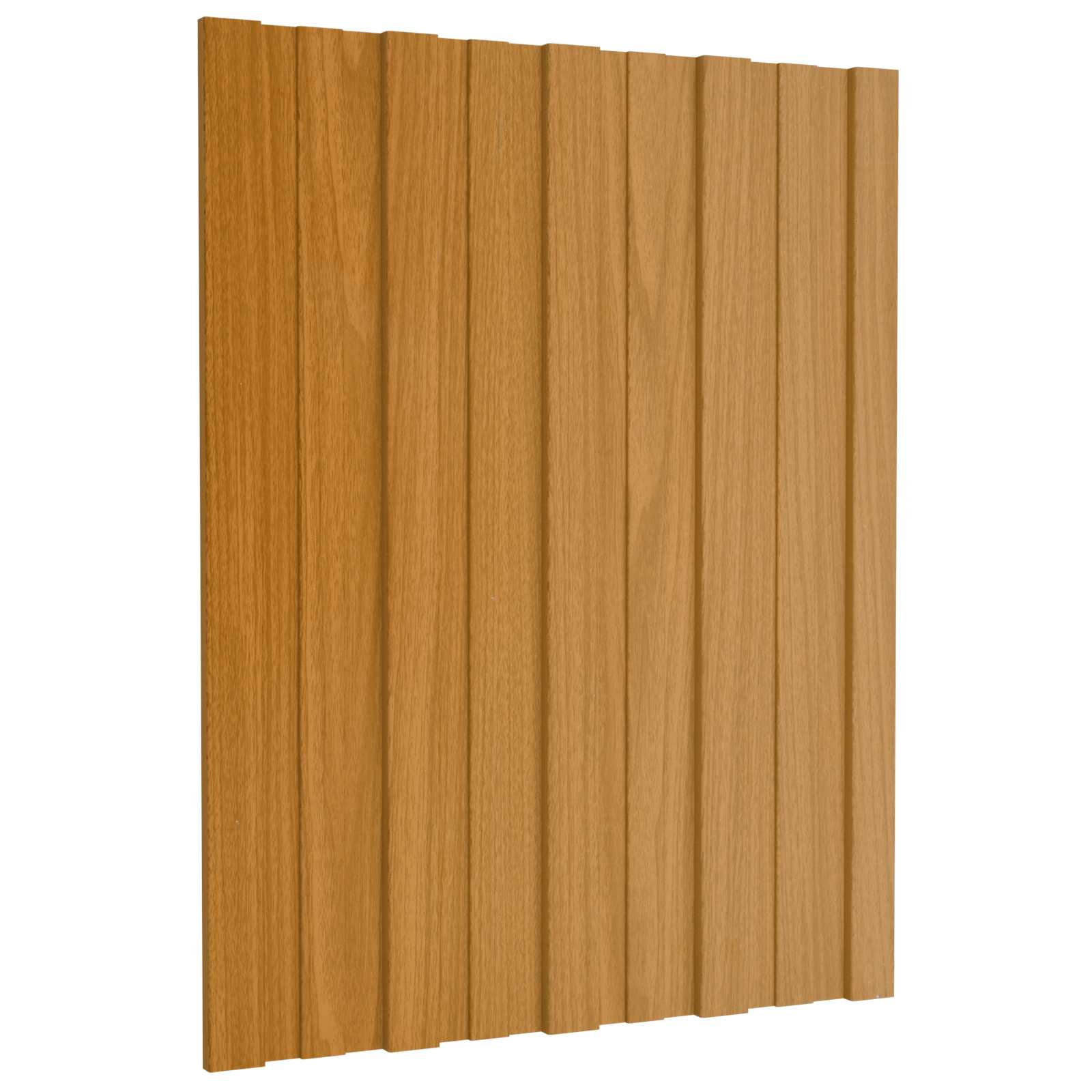 vidaXL Roof Panel 12 pcs Natural 60 x 45 cm Galvanised steel 1