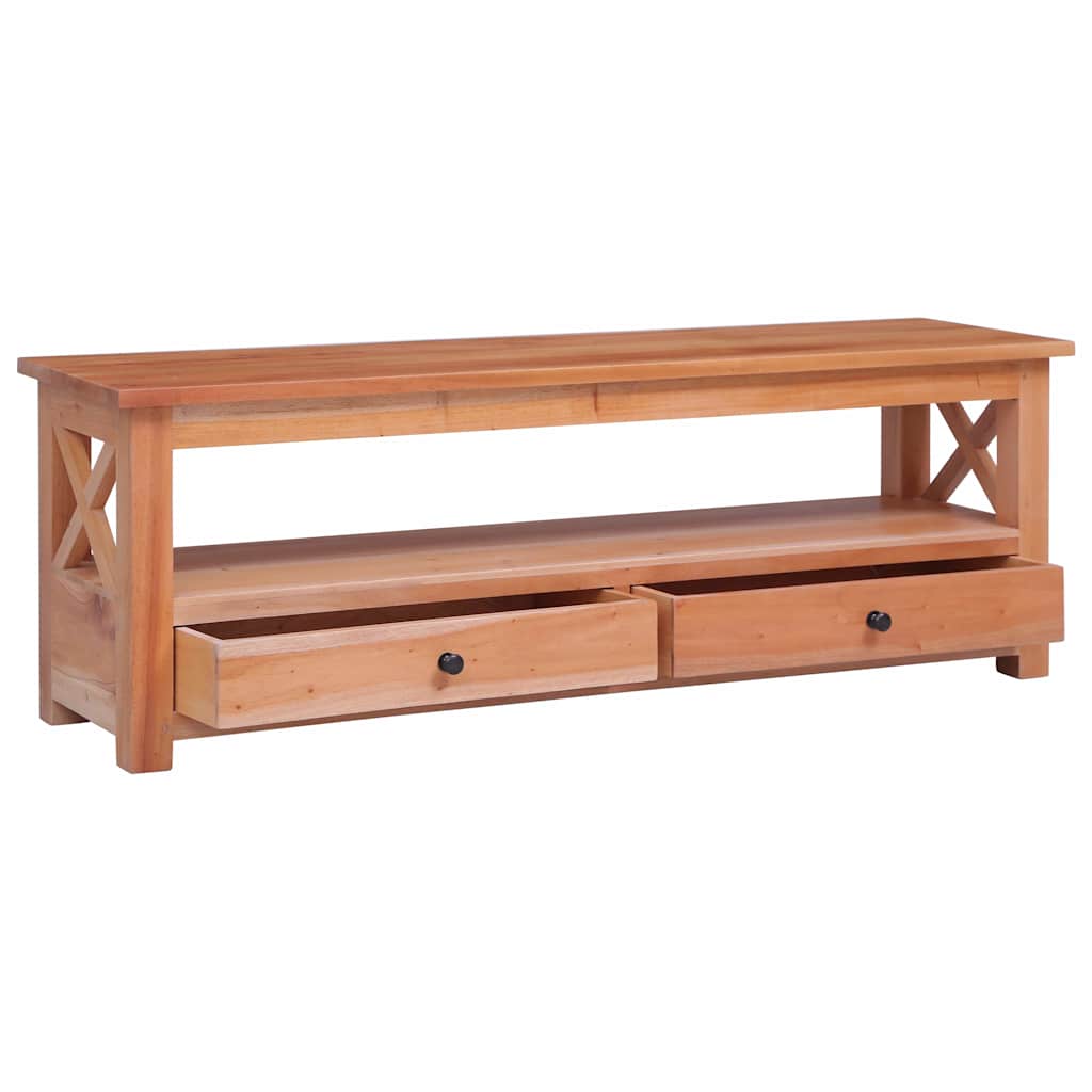 TV Cabinet 115x30x40 cm Solid Mahogany Wood 115 cm