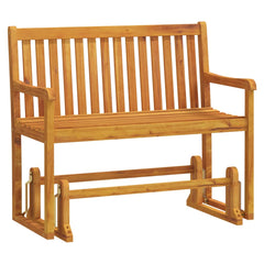 vidaXL Garden Swing Bench 110 cm Solid Acacia Wood 2