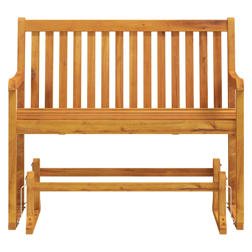 vidaXL Garden Swing Bench 110 cm Solid Acacia Wood 3