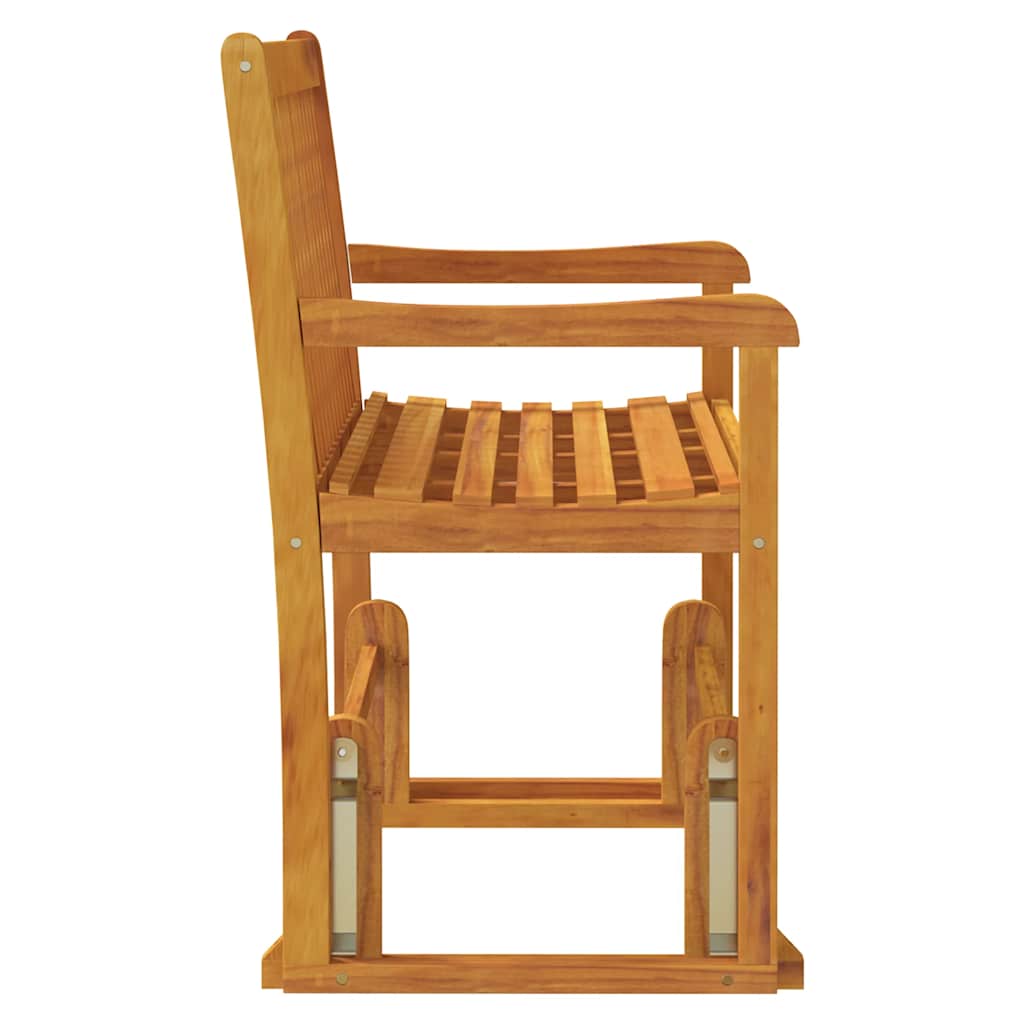 vidaXL Garden Swing Bench 110 cm Solid Acacia Wood 4