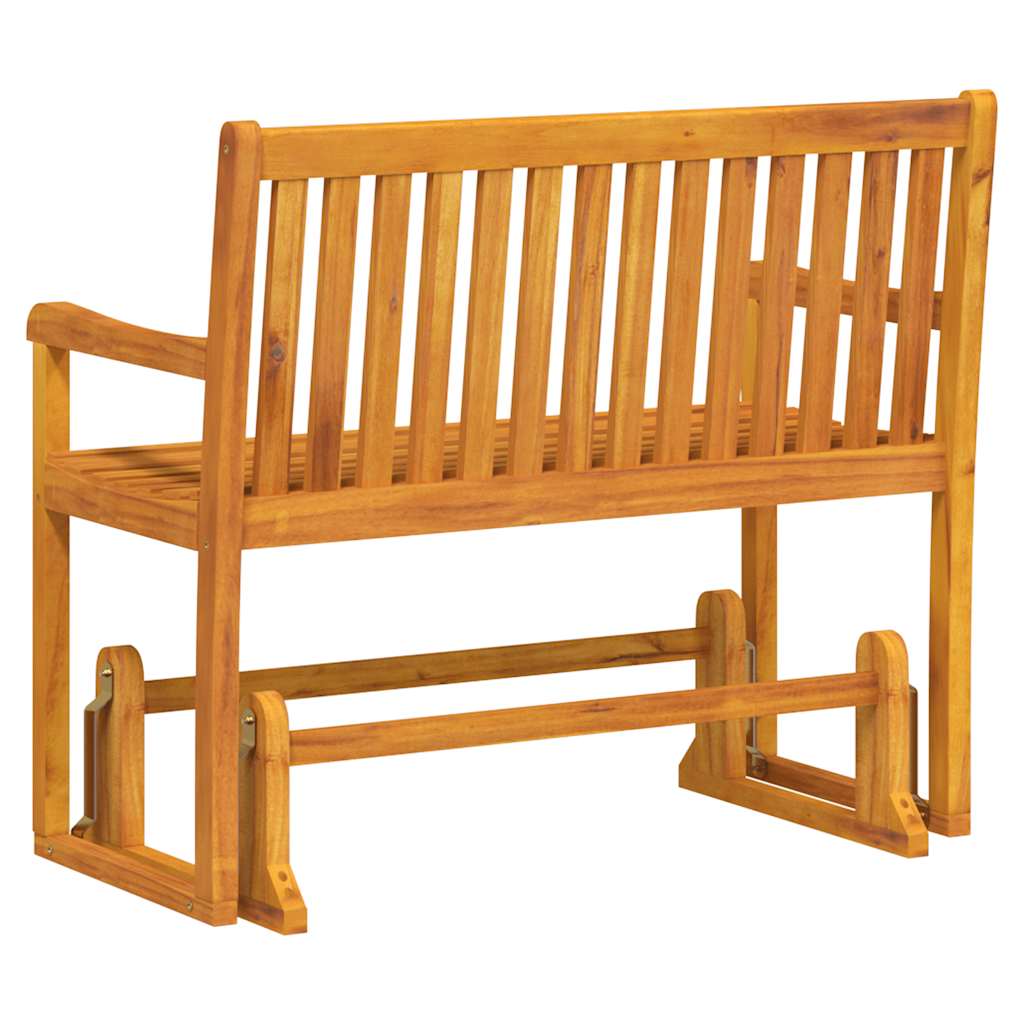 vidaXL Garden Swing Bench 110 cm Solid Acacia Wood 5