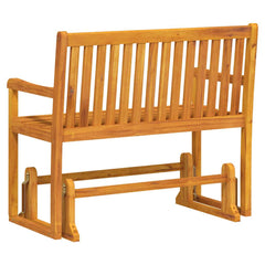 vidaXL Garden Swing Bench 110 cm Solid Acacia Wood 5