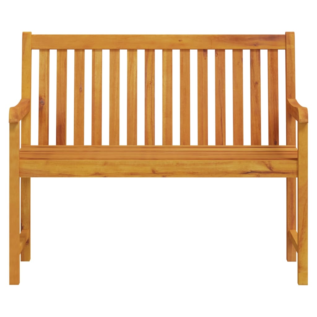 316610 vidaXL Garden Bench 110 cm Solid Acacia Wood 3