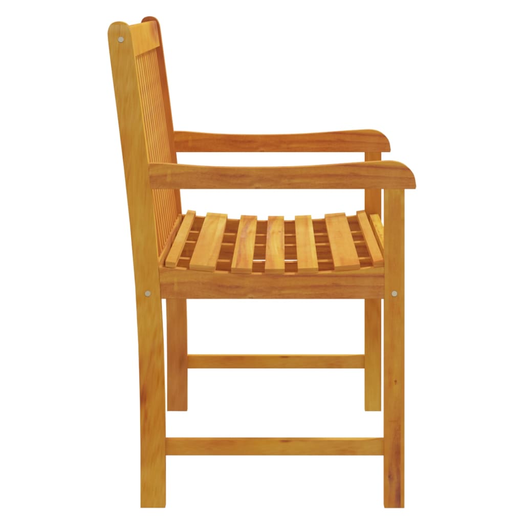 316610 vidaXL Garden Bench 110 cm Solid Acacia Wood 4
