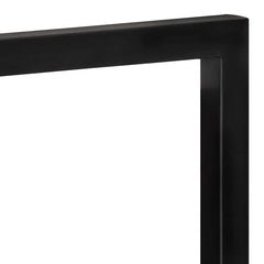 vidaXL Wall Shelf | Set of 2 | Natural wood and black | Solid Acacia wood, Steel 5