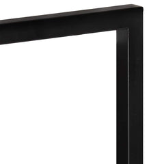vidaXL Wall Shelf | Set of 2 | Natural wood and black | Solid Acacia wood, Steel 5