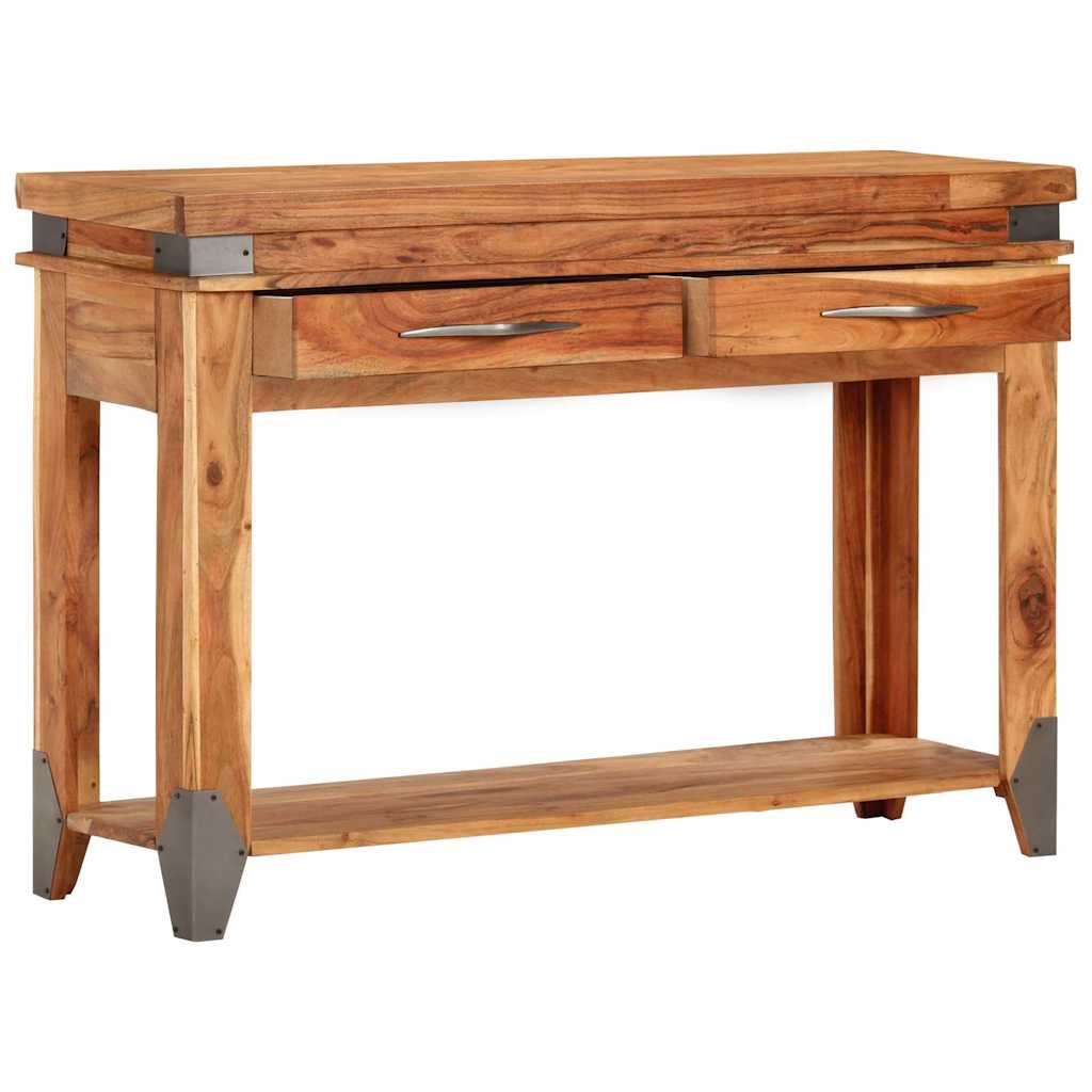 Console Table Solid Wood Acacia 110 cm 74 cm 34 cm