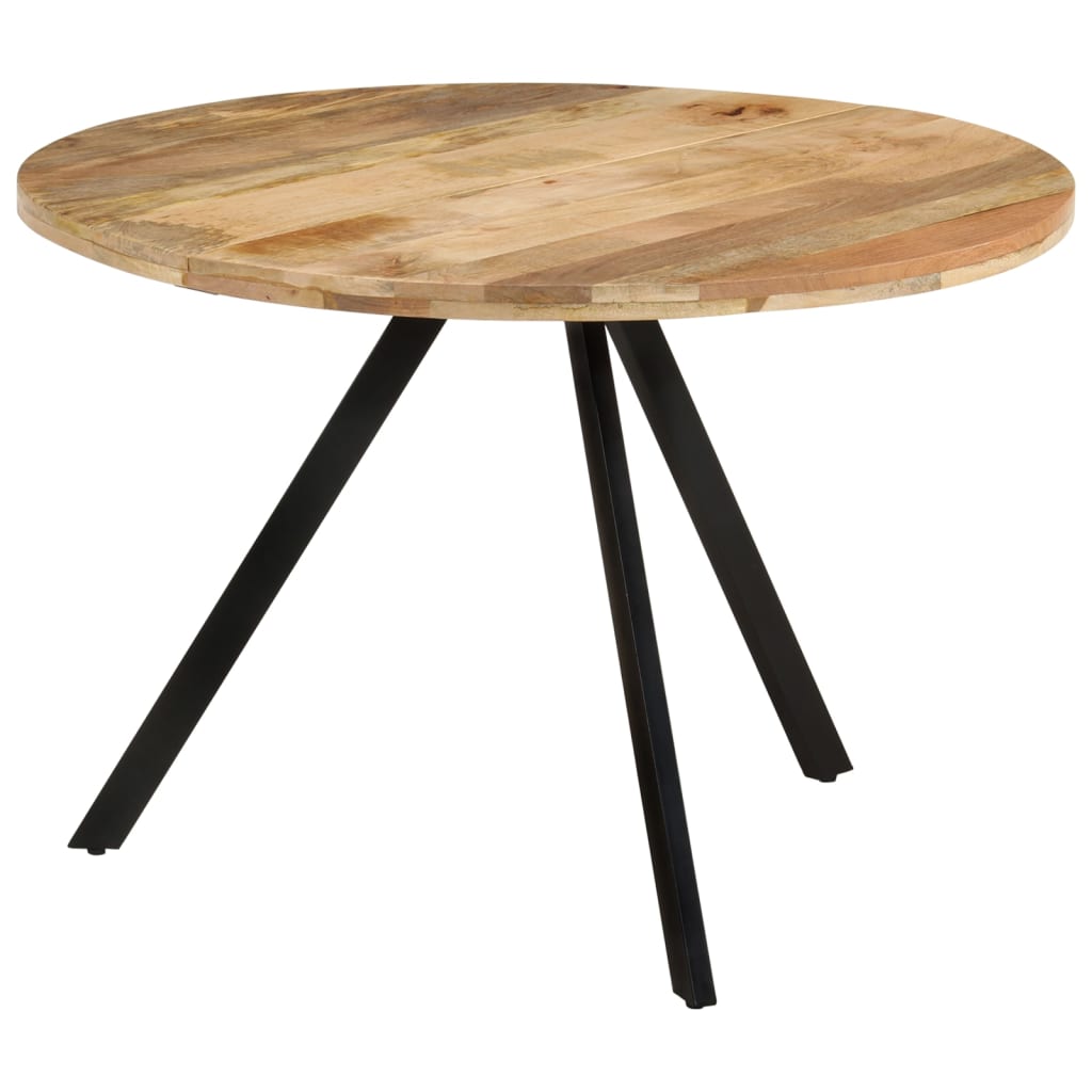 vidaXL Dining Table 110x75 cm Solid Wood Mango 1