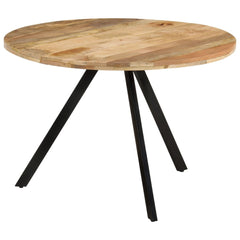 vidaXL Dining Table 110x75 cm Solid Wood Mango 1