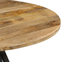 vidaXL Dining Table 110x75 cm Solid Wood Mango 4