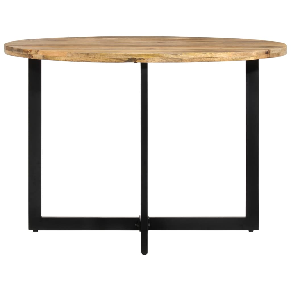 vidaXL Dining Table 110x75 cm Solid Wood Mango 2
