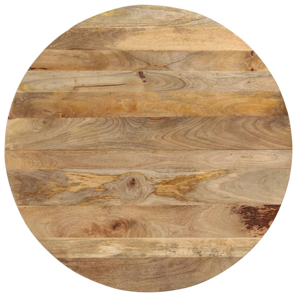 vidaXL Dining Table 110x75 cm Solid Wood Mango 5