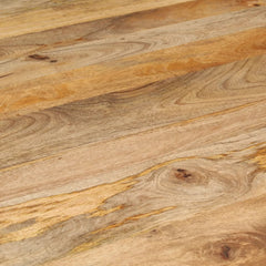 vidaXL Dining Table 110x75 cm Solid Wood Mango 6