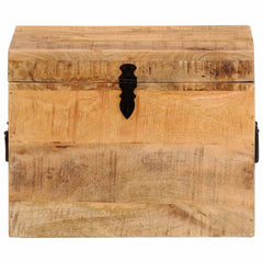 vidaXL Storage Box | Natural Wood | Solid Mango Wood | 39 x 28 x 31 cm 2